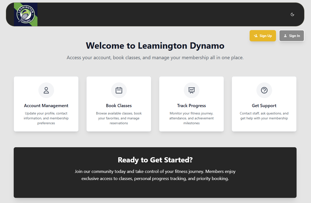 Member Portal Dashboard