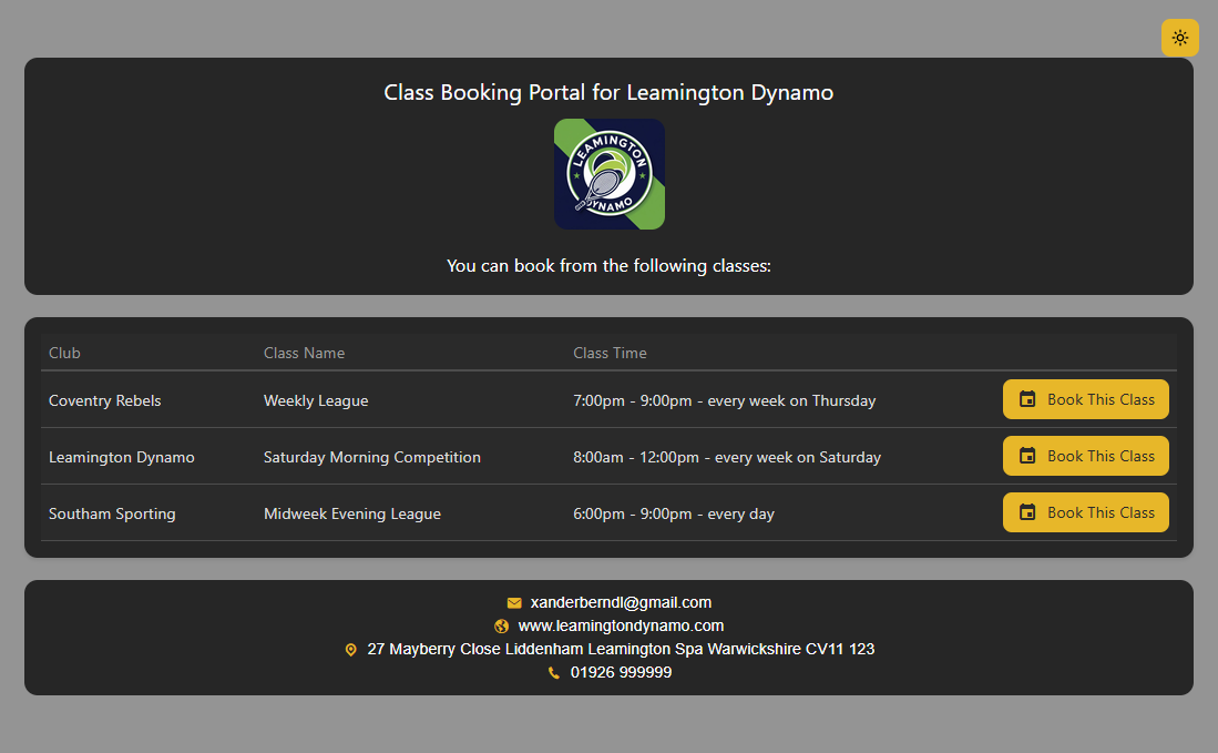 Online Booking